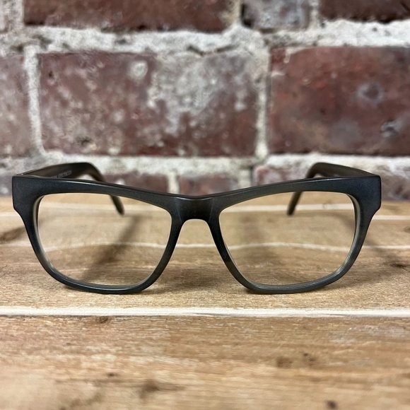BROOKLYN SPECTACLES WYTHE C4 Charcoal Square Frames Eyeglasses 53-16-145